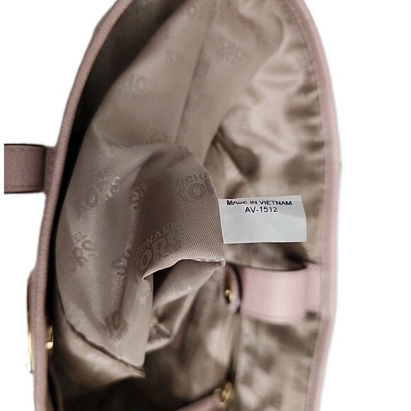 Michael Kors Charlotte Ciara Large Tote Shoulder Bag - Pink - Picture 11 of 14